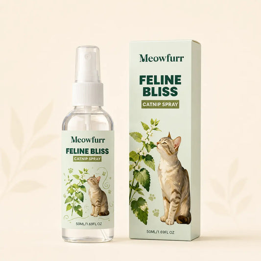 Meowfurr Catnip Spray- Haz sus sticks irresistibles.