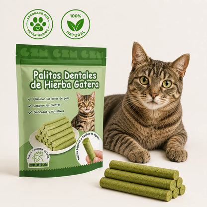 Meowfurr™ Sticks Dentales & Digestivos para Gatos