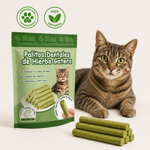 Meowfurr™ Sticks Dentales & Digestivos para Gatos