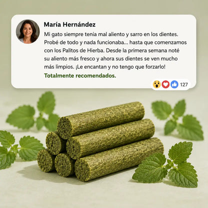 Meowfurr™ Sticks Dentales & Digestivos para Gatos