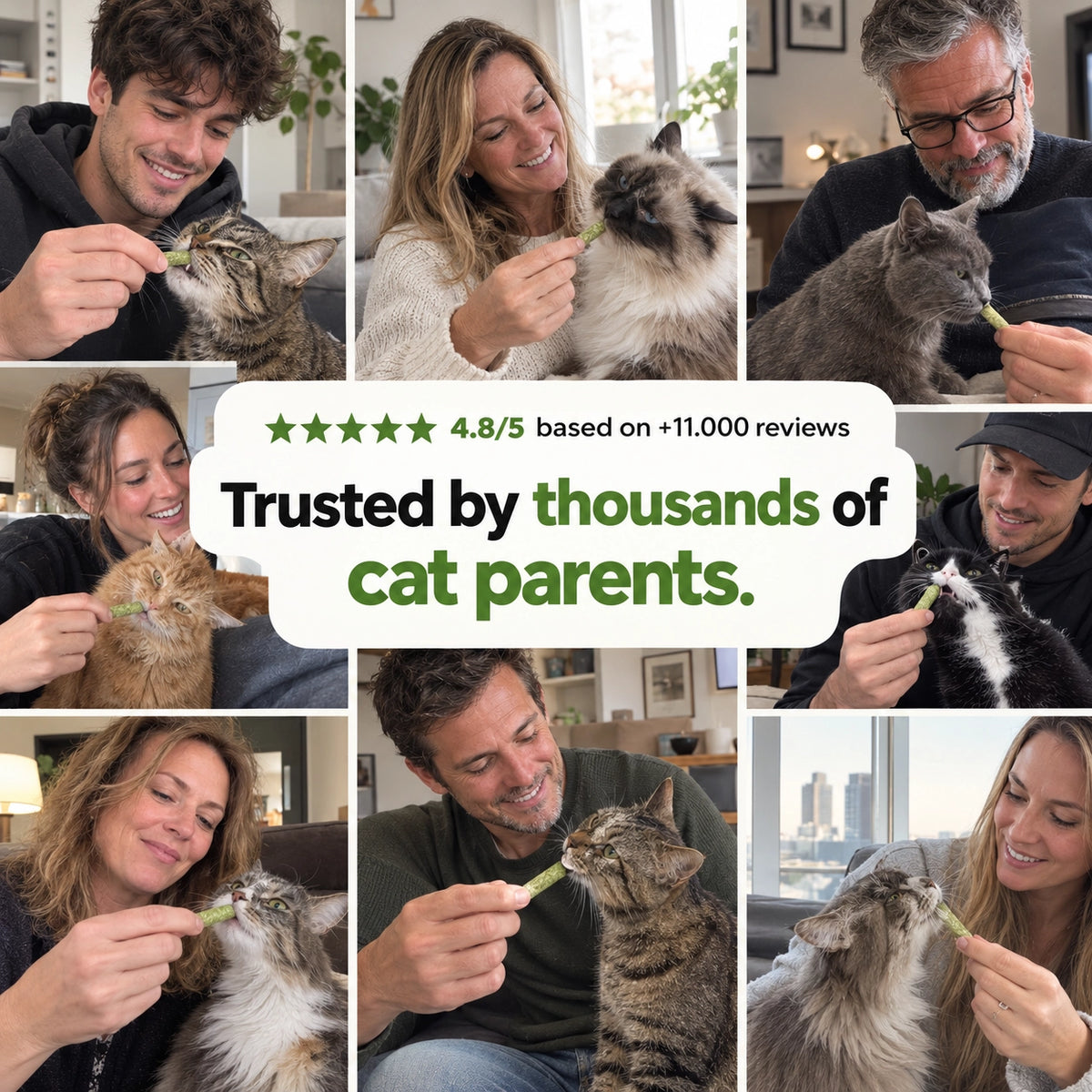 Meowfurr™ Dental & Digestive Sticks for Cats