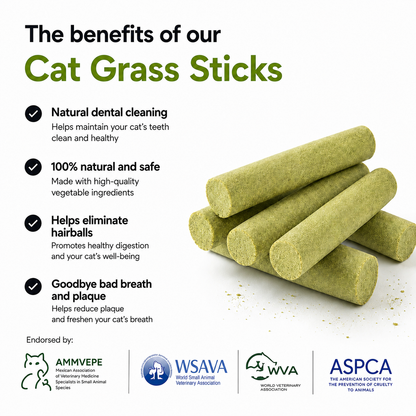 Meowfurr™ Dental & Digestive Sticks for Cats